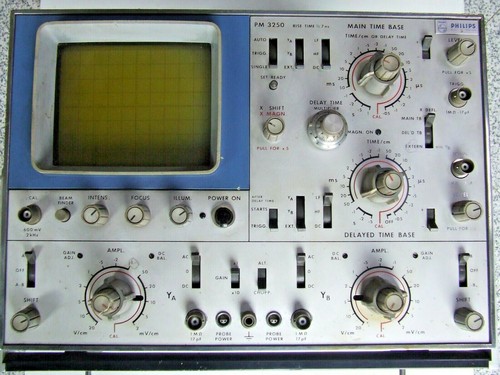 Oscilloscopio philips 3250 - oscilloscopio,