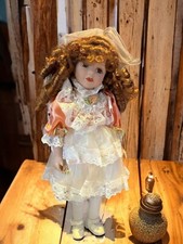 Bambola porcellana vintage - porcellana,