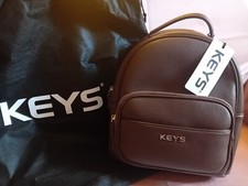 BORSA DONNA A ZAINETTO ORIGINALE  IN PELLE "KEYS"