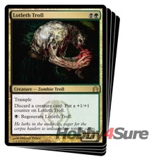 Lotleth Troll X4 M/NM Magic: The Gathering MTG Ritorno a Ravnica