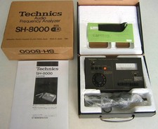 Technics SH-8000 Analizzatore di frequenza audio Matsushita Electric testato ...