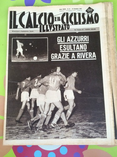 Calcio illustrato 1963 - il,