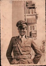 FOTO ANNI '40 - RAGAZZO DI ALASSIO VESTITO DA MILITARE REGIO ESERCITO " GILDO "