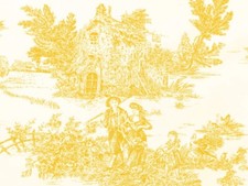 Toile de Jouy Giallo al Metro