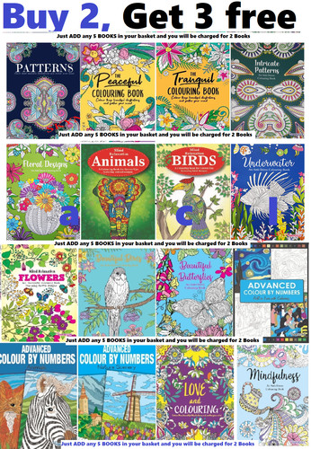 Colouring books anti - books,
