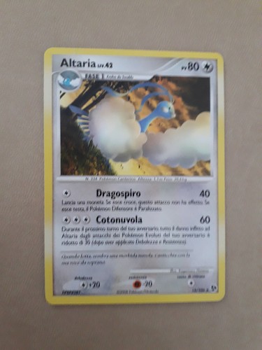 Pokemon altaria 106 - pokemon, d&p