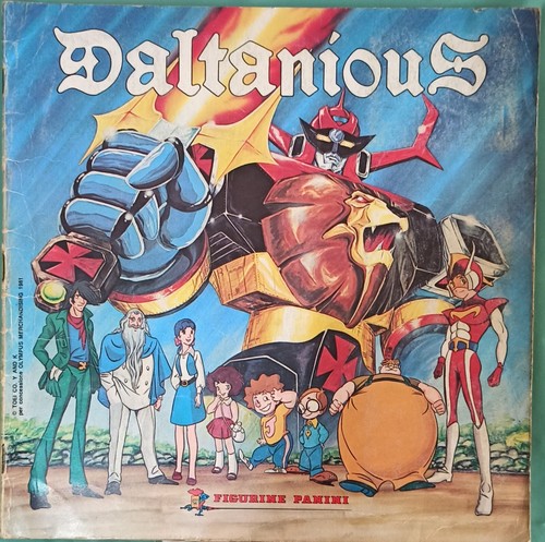 Daltanious album panini - daltanious,