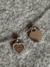 girocollo Tiffany in oro bianco e diamanti