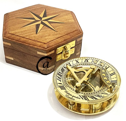 Orologio solare vintage con - orologio,