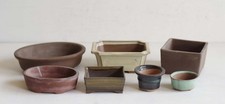 Piccoli vasi per bonsai set da