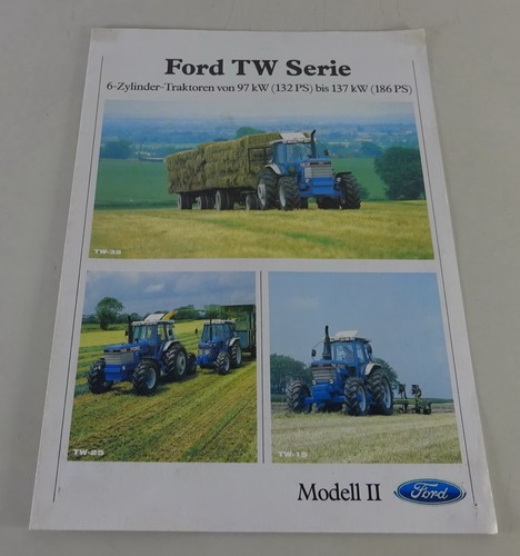 Prospekt ford trattori serie - prospekt,