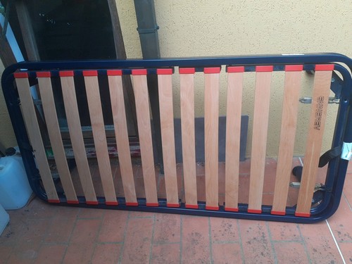 Rete letto con doghe - con, legno