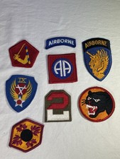 Lotto toppe militari