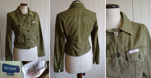 Guess jeans green crop - jeans,