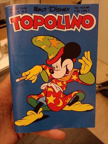Topolino fumetto 5 copia - topolino, n.