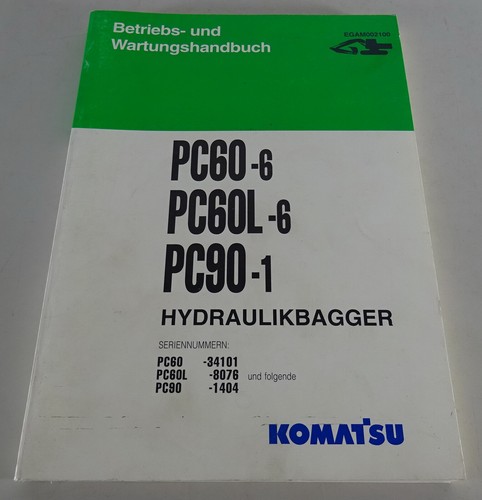 Manuale uso komatsu - manuale, d'uso