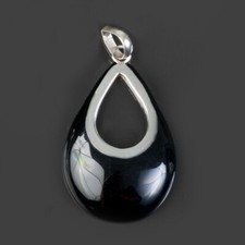 925 Ciondolo IN Argento Onice