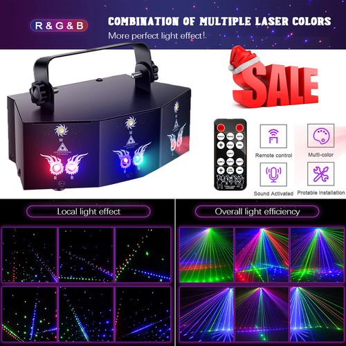 Proiettore laser rgb led - laser,
