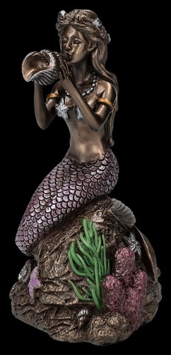 Figura sirena conchiglia - figura,
