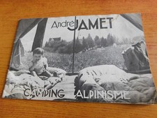 CATALOGUE ANDRE JAMET  CAMPING