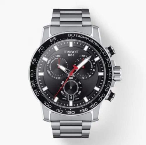 Tissot chrono black dial - tissot,