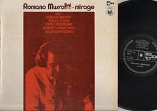 LP ROMANO MUSSOLINI TRIO MIRAGE DE PISCOPO MASETTI SOANA 1974 ITALIAN JAZZ