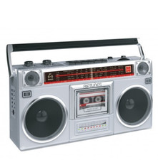 Riptunes retro radio cassetta - radio,