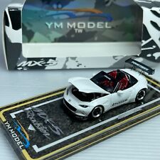 1/64 YM Mazda MX-5 Roadster Bianco PANDEM Ltd 799 pezzi