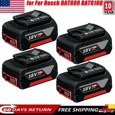 4x For Bosch BAT609 18V