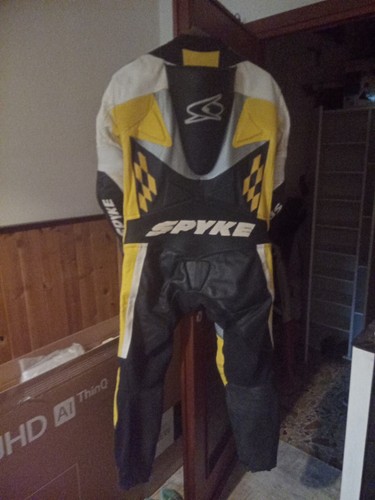 Tuta pelle moto - in,