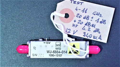 Amplificatore watkins johnson - amplificatore,