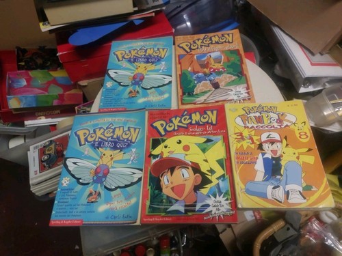 Lotto libri pokemon - lotto, scelgo