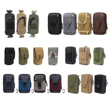 6 Types D'extérieur Tactique Molle Téléphone Portable Sacs Porte-boîtier Taille