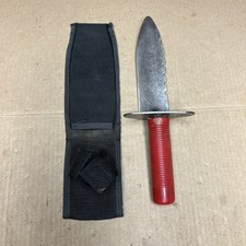 Lesche Utensile da Scavo e Taglierina per Sod, Lama Seghettata con Fodero. Usato