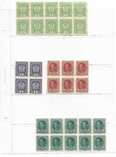 L11) Lotto Francobolli Austria MNH **quartine blocchi