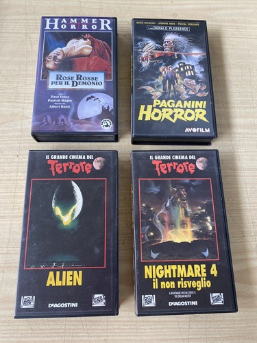 Lotto vhs horror nightmare - vhs,