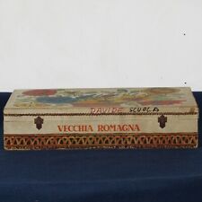 VECCHIA CASSETTA PORTA BOTTIGLIE IN LEGNO - VECCHIA ROMAGNA - ITALIA - 1960