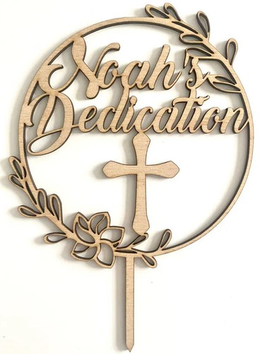 Cake topper dedicato - cake,