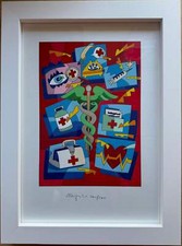 Esculapio Ugo Nespolo Opera