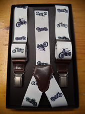 Bretella  con moto d'epoca  in