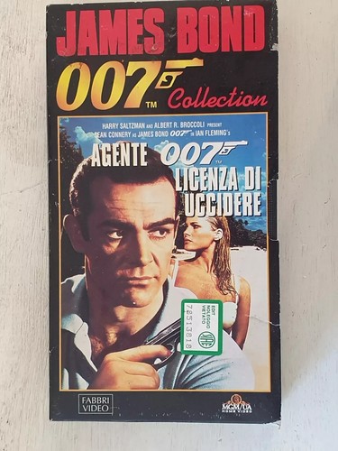 Vhs used james bond - vhs, 007