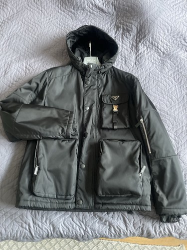 Prada nylon blouson cargo - re-nylon,