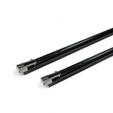 Coppia Gommino Per Spazzole Tergicristalli Refil Tergi 61cm Nero Universale