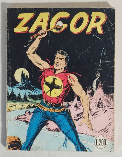 Zagor scritta rossa 200 - n.1, £