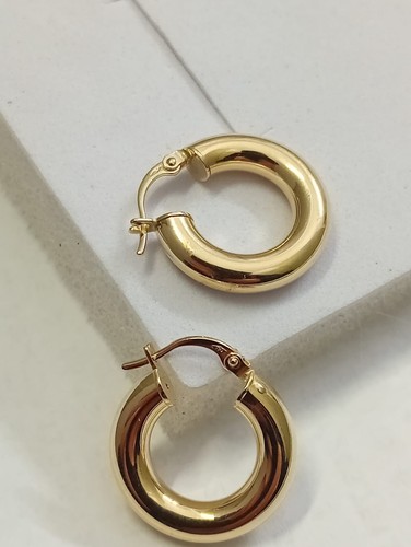 Orecchini cerchio oro giallo - cerchio,
