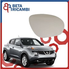 Vetro Specchietto Per Nissan Juke 2010 Al 2014 Piastra Specchio Destro Termico