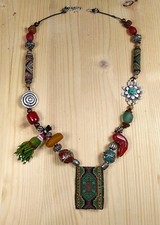 collana tibet sciamana amuleto