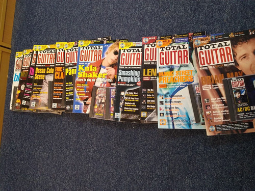1998 total guitar magazines - guitar,