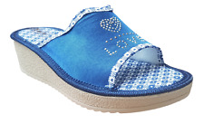 Pantofole estive donna tessuto