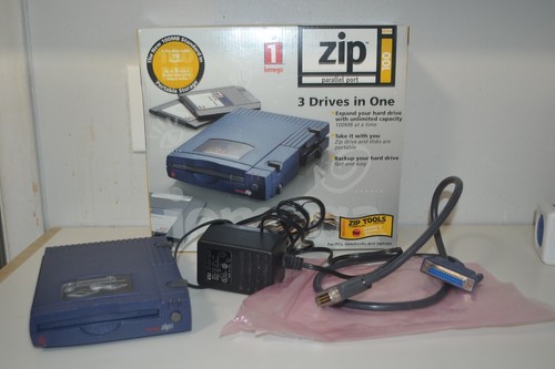 Iomega zip 100 100mb parallel - zip,